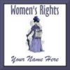 women's rights badge