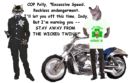 COP Polly issues warning to Indy