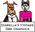 Diabella loves dogs logo